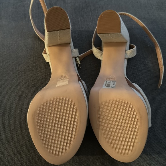 Schutz Kailah Heel in Oyster & Deep Nude - Picture 4 of 5